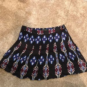 Unique patterned skirt